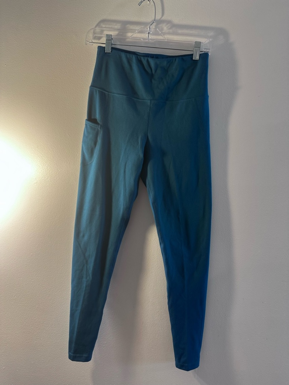 Everyday yoga Teal High-Waist Leggings with Side Pocket size large
